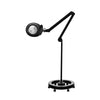 Lupenlampe LED 60 SMD 5D mit Standfuß Elegante 6025 Schwarz