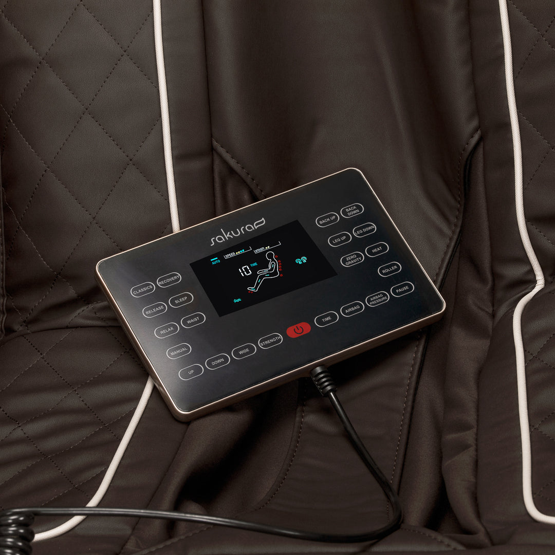 Massagesessel Elektrisch Sakura Comfort Plus 806 Braun