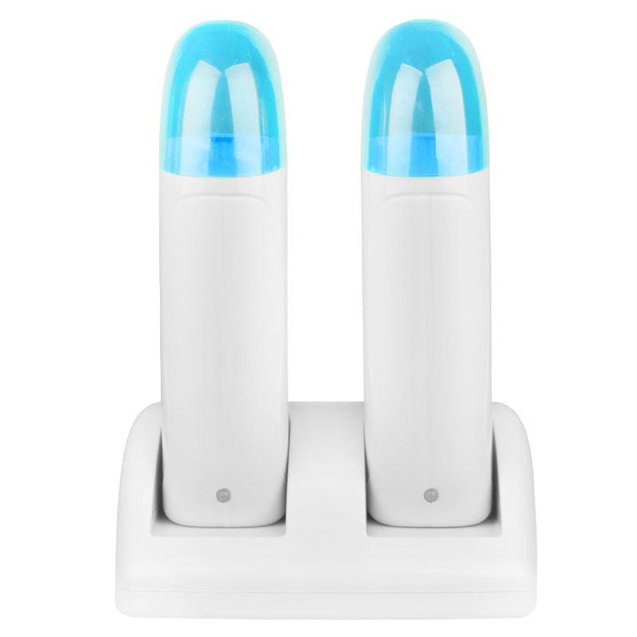 Wachswärmer Rolle iWax Duo 80W Weiß-Blau