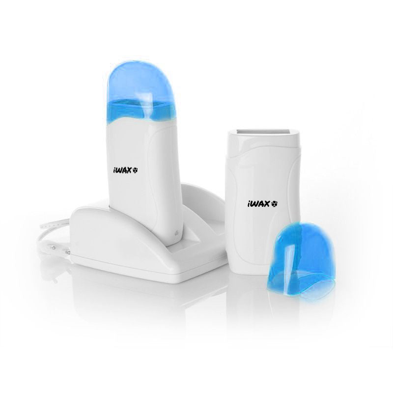 Wachswärmer Rolle iWax Duo 80W Weiß-Blau - Bild 3