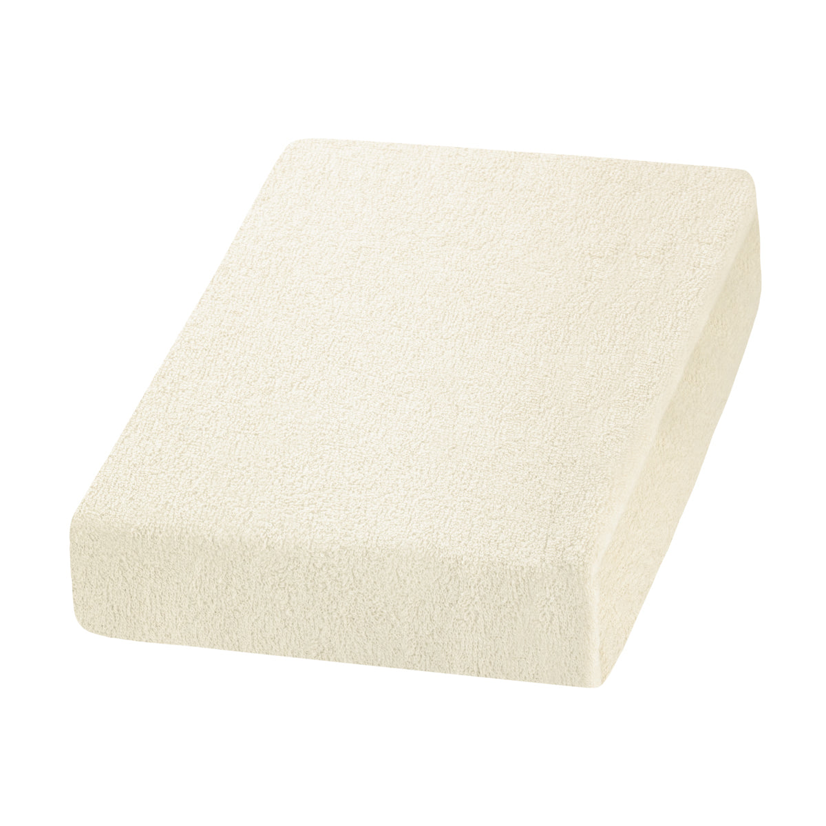 Bezug für Kosmetik- und Massageliege Terry 190 x 60 cm Creme