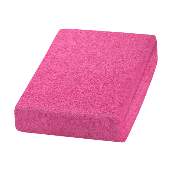 Bezug für Kosmetik- und Massageliege Terry 190 x 60 cm Rosa