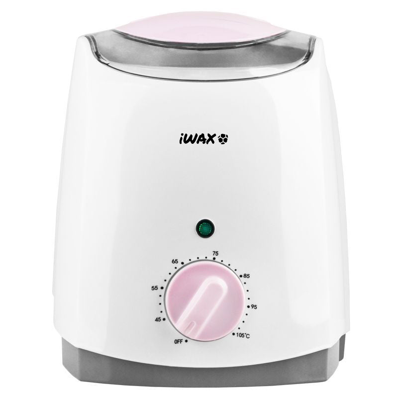 Wachswärmer Dose iWax 800ml 200W Weiß-Rosa