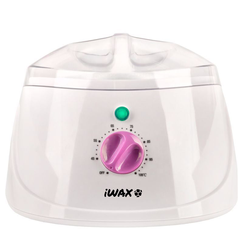 Wachswärmer Dose iWax 400ml 150W Weiß-Rosa