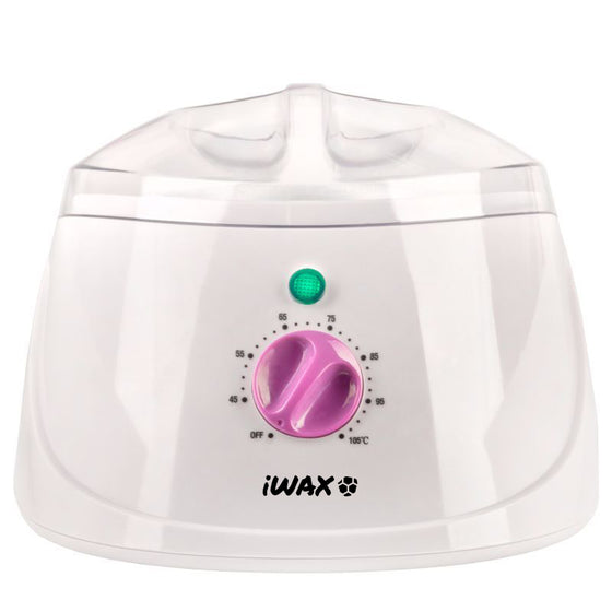 Wachswärmer Dose iWax 400ml 150W Weiß-Rosa