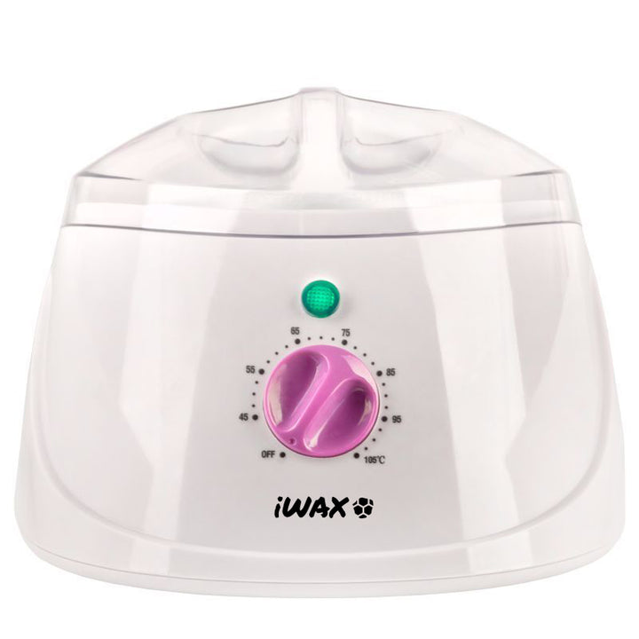 Wachswärmer Dose iWax 400ml 150W Weiß-Rosa