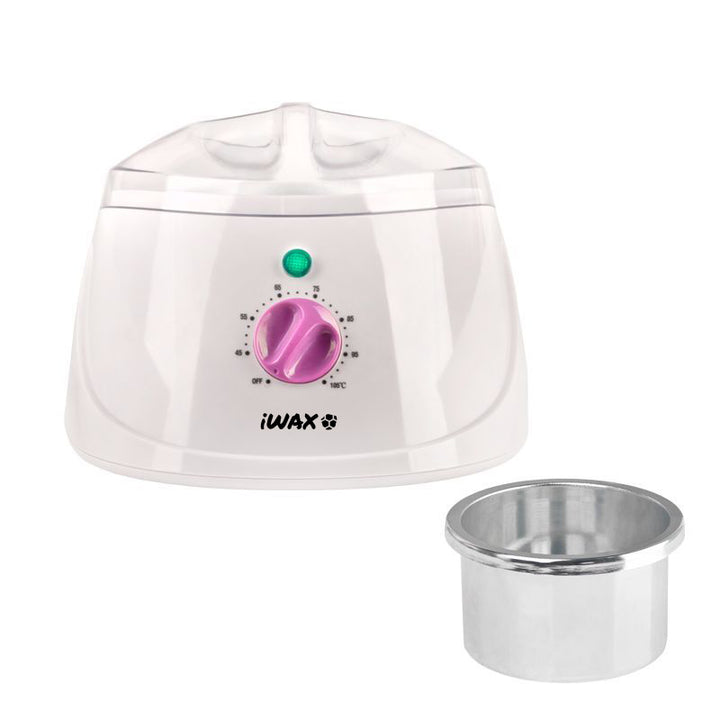 Wachswärmer Dose iWax 400ml 150W Weiß-Rosa - Bild 2