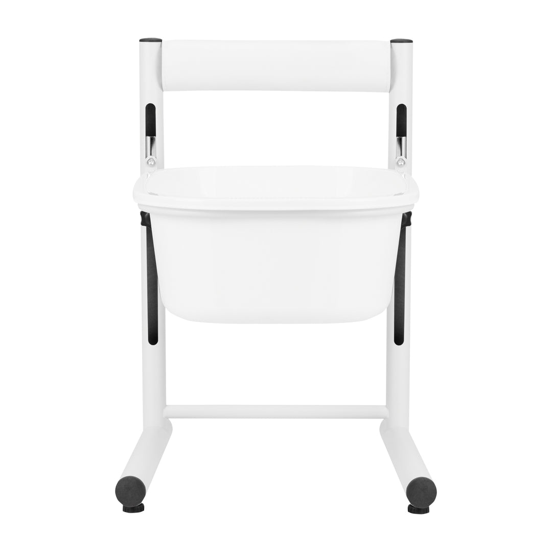 Fußbadewanne Pediküre Höhenverstellbar Weiß - Bild 5