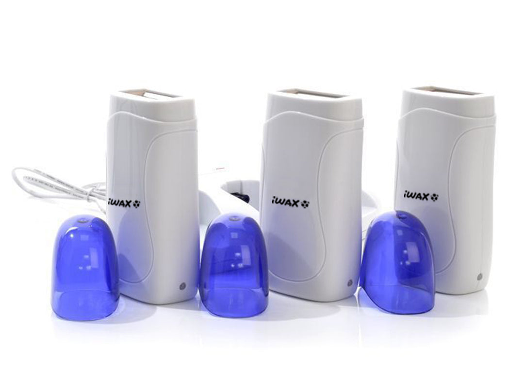 Wachswärmer Rolle iWax Trio 120W Weiß-Gelb - Bild 3