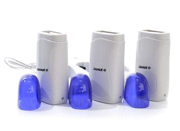 Wachswärmer Rolle iWax Trio 120W Weiß-Gelb - Bild 3