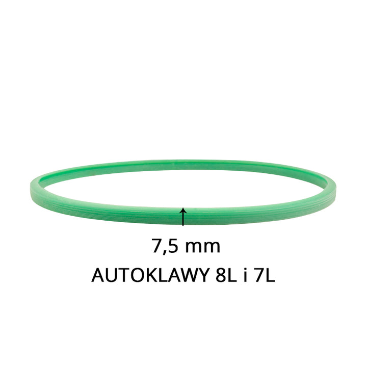 Woson Silikondichtung Grün für Autoklav 7L und 8L 7,5 mm 2