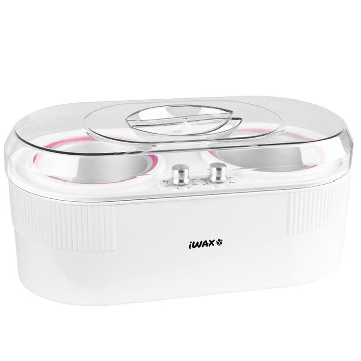 Wachswärmer Dose iWax 2in1 400ml + 800ml 400W Weiß