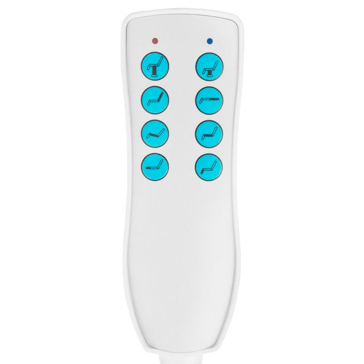 Elektrische Kosmetikliege Azzurro 869A 4 Motoren Drehbar Weiß - Bild 7
