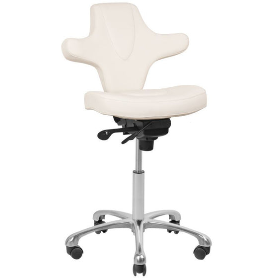 Rollhocker Azzurro 052 Weiß