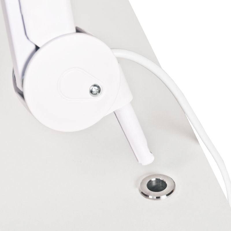 Halter für Lupenlampe Edelstahl - Bild 7
