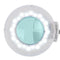 Lupenlampe LED 5D mit Standfuß S5 Weiß