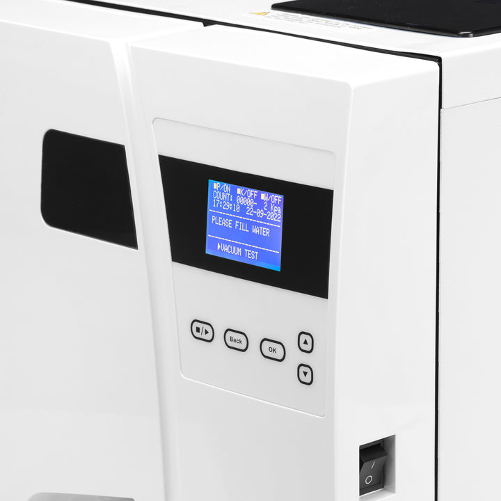 Lafomed Autoklav Premium Line LFSS18AA LCD mit Drucker 18 L Medizinische Klasse B 5