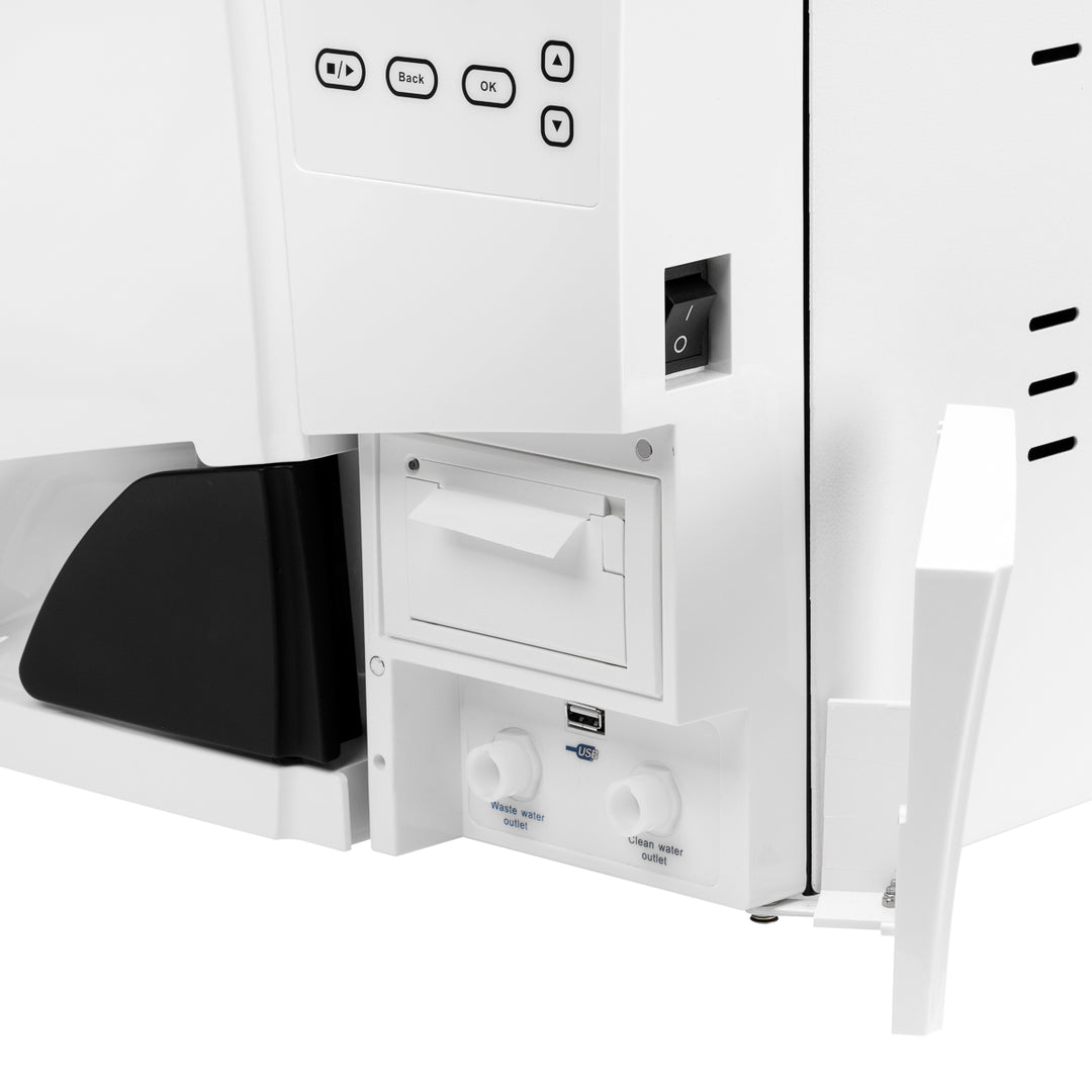 Lafomed Autoklav Premium Line LFSS18AA LCD mit Drucker 18 L Medizinische Klasse B 9