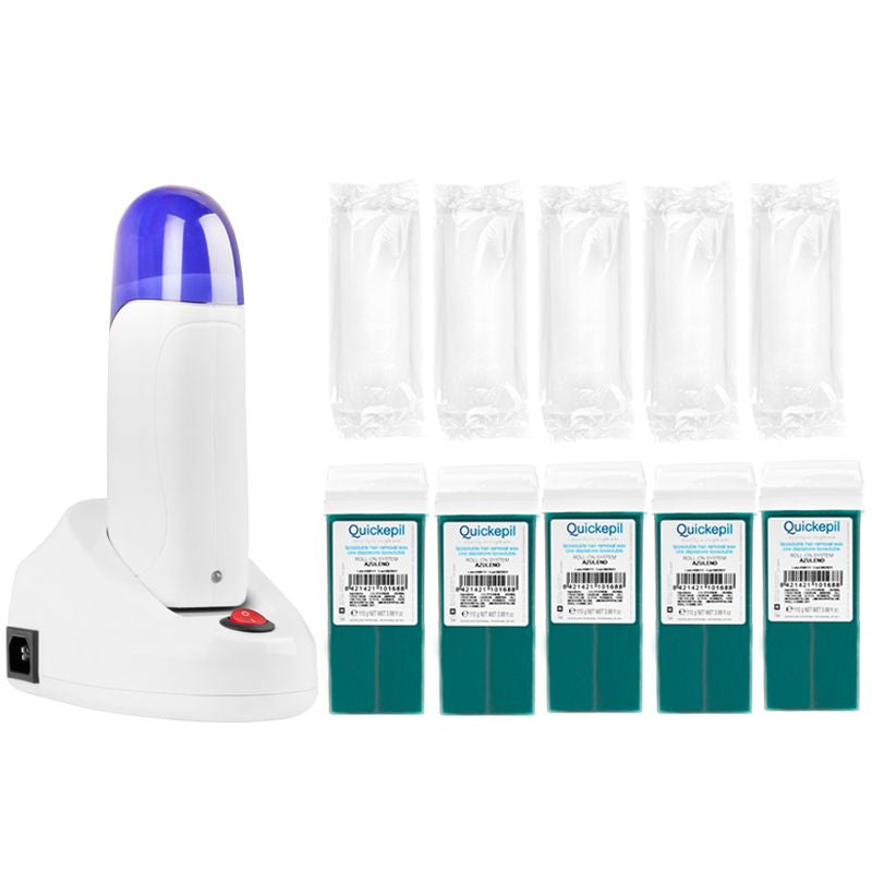 Wachswärmer Set Patrone Mono 40W mit Wachs und Streifen