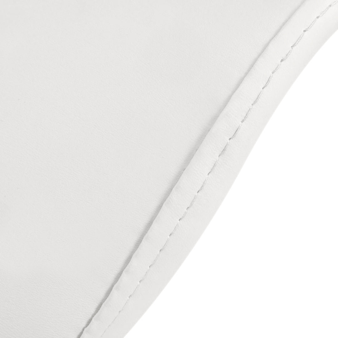Sattelhocker mit Lehne 6001 Weiß - Bild 6
