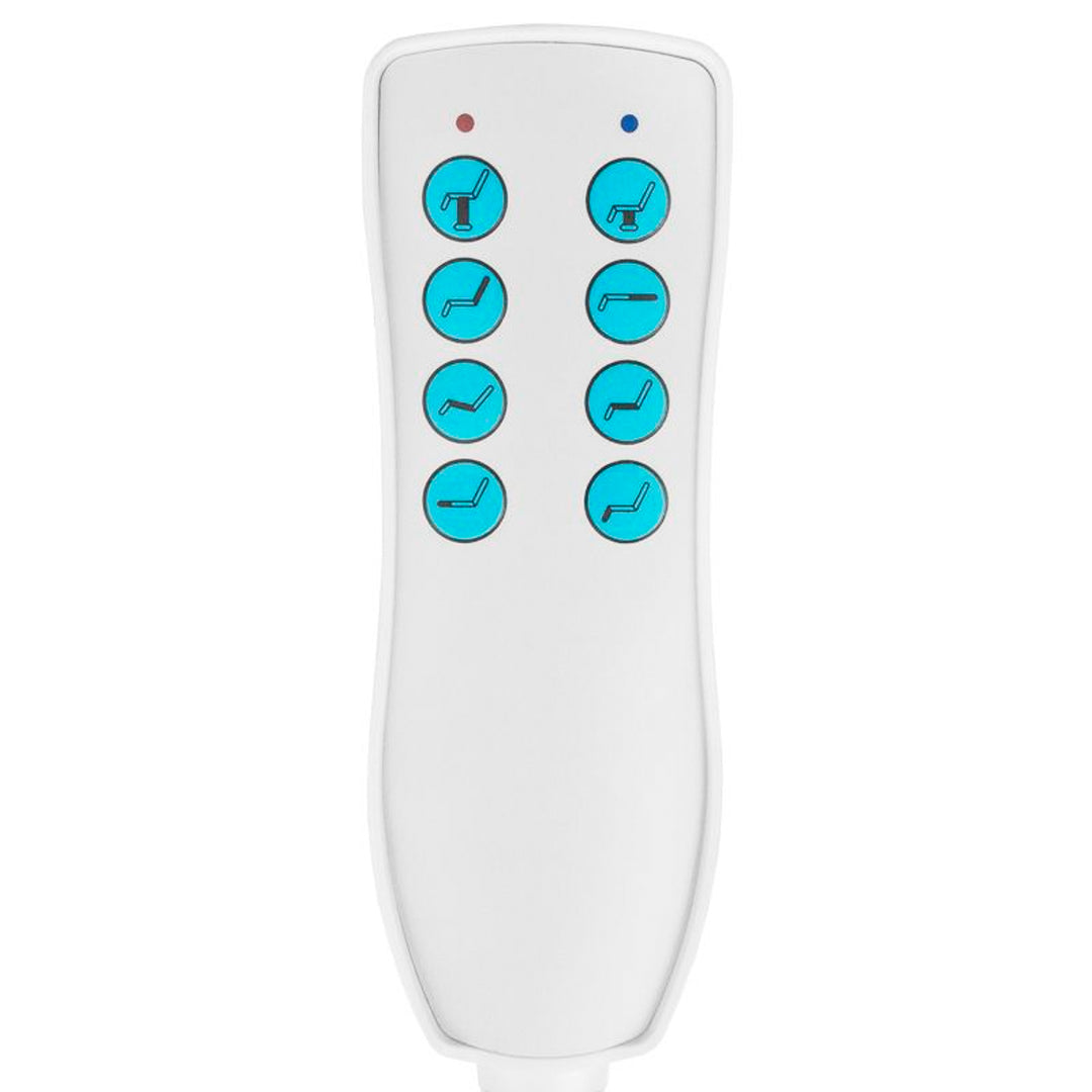 Elektrische Kosmetikliege Azzurro 869A 4 Motoren Drehbar Grau - Bild 11