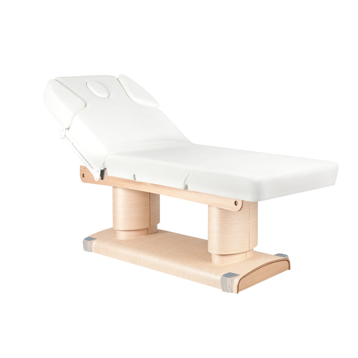 Massageliege Elektrisch Azzurro 838 Weiß Beheizt