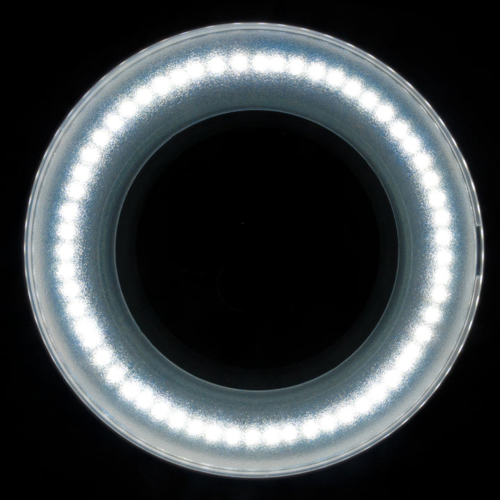 Lupenlampe LED 60 SMD 5D mit Schraubklemme Elegante 6027 Weiß - Bild 3