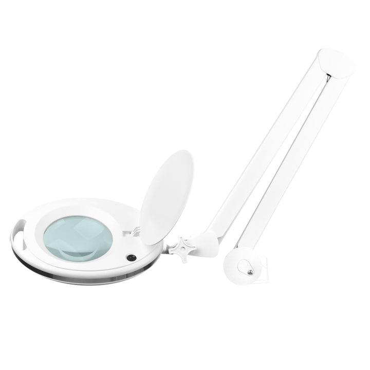 Lupenlampe LED 60 SMD 5D mit Standfuß Elegante 6027 Weiß - Bild 2