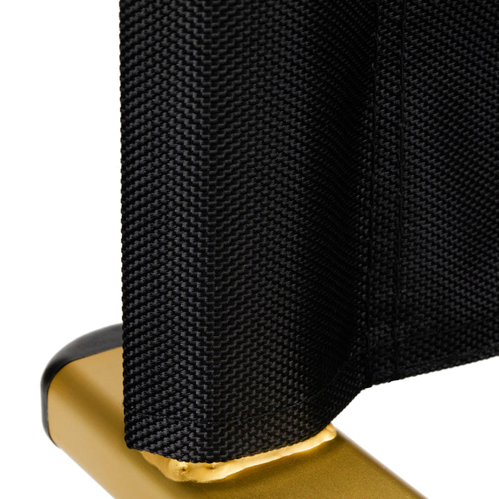 Schminkstuhl Klappbar Aluminium Gold - Bild 7
