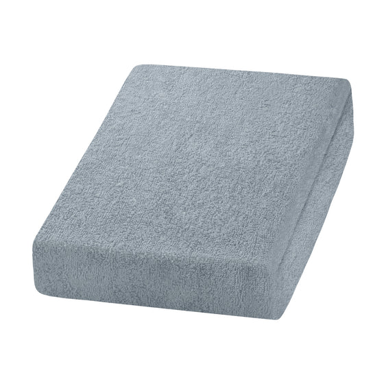 Bezug für Kosmetik- und Massageliege Terry 190 x 60 cm Grau