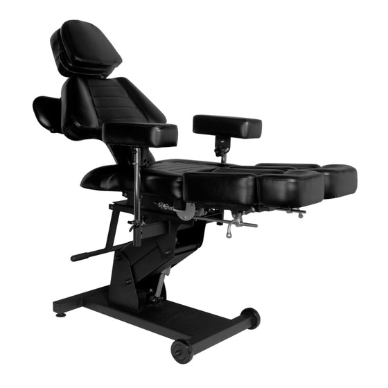 Elektrische Tattooliege Pro Ink 606 2 Motoren Schwarz