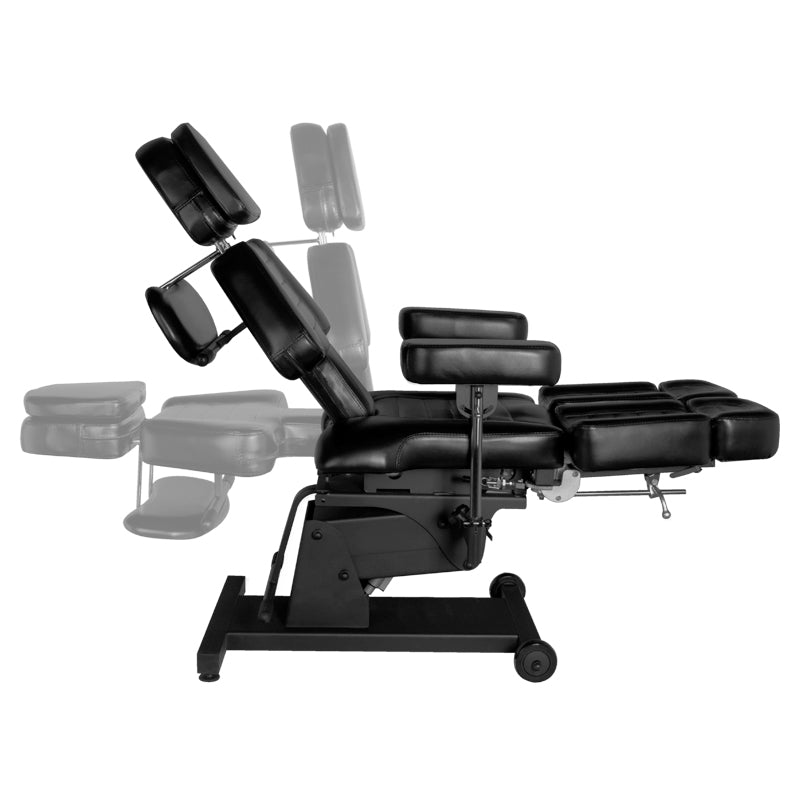 Elektrische Tattooliege Pro Ink 606 2 Motoren Schwarz - Bild 17