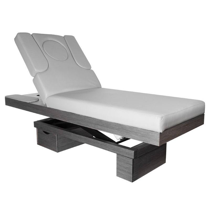 Massageliege Elektrisch Azzurro 815B Grau Beheizt