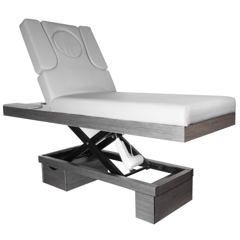 Massageliege Elektrisch Azzurro 815B Grau Beheizt - Bild 2