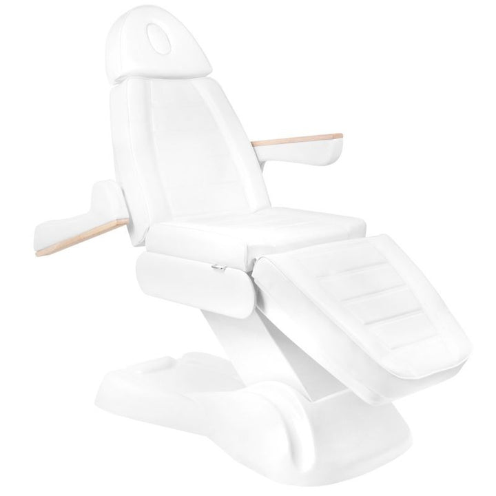 Elektrische Kosmetikliege Sillon Lux 273B 3 Motoren mit Hocker Weiß - Bild 6