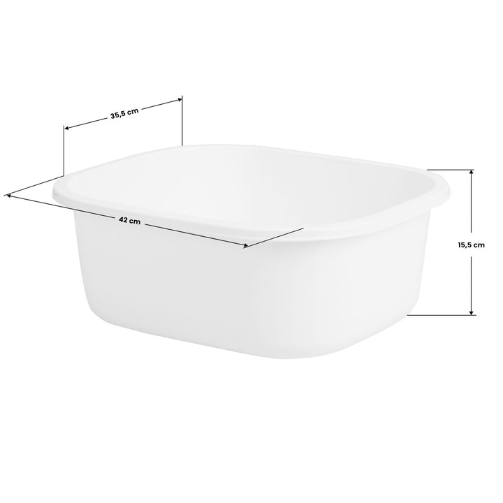 Fußbadewanne Pediküre auf Rollen mit Schiebegriff Chrom - Bild 7