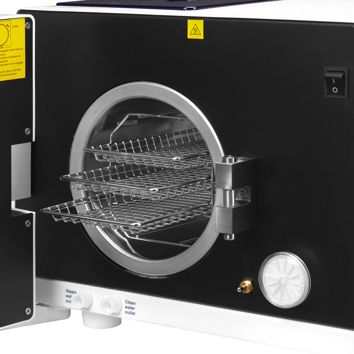 Lafomed Autoklav Standard Line LFSS12AA LED mit Drucker 12 L Medizinische Klasse B 7