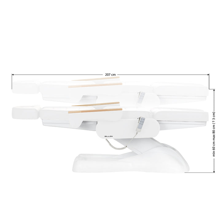 Elektrische Kosmetikliege Lux 273B mit 3 Motoren Weiß - Bild 16