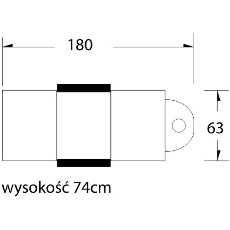 Kosmetikliege Basic 202 mit Schalen Schwarz 6