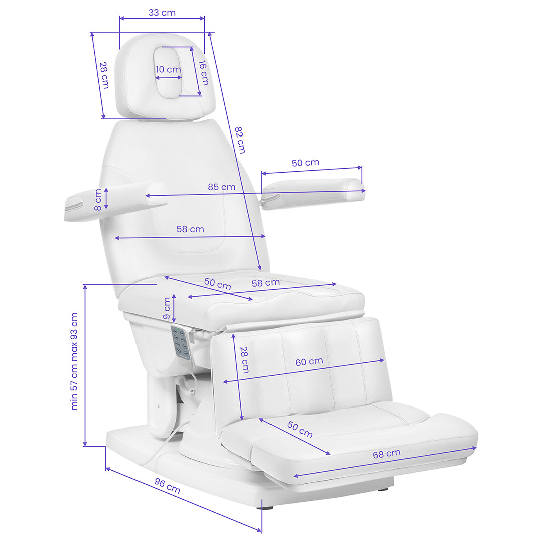 Elektrische Kosmetikliege Kate 4 Motoren Weiß - Bild 12