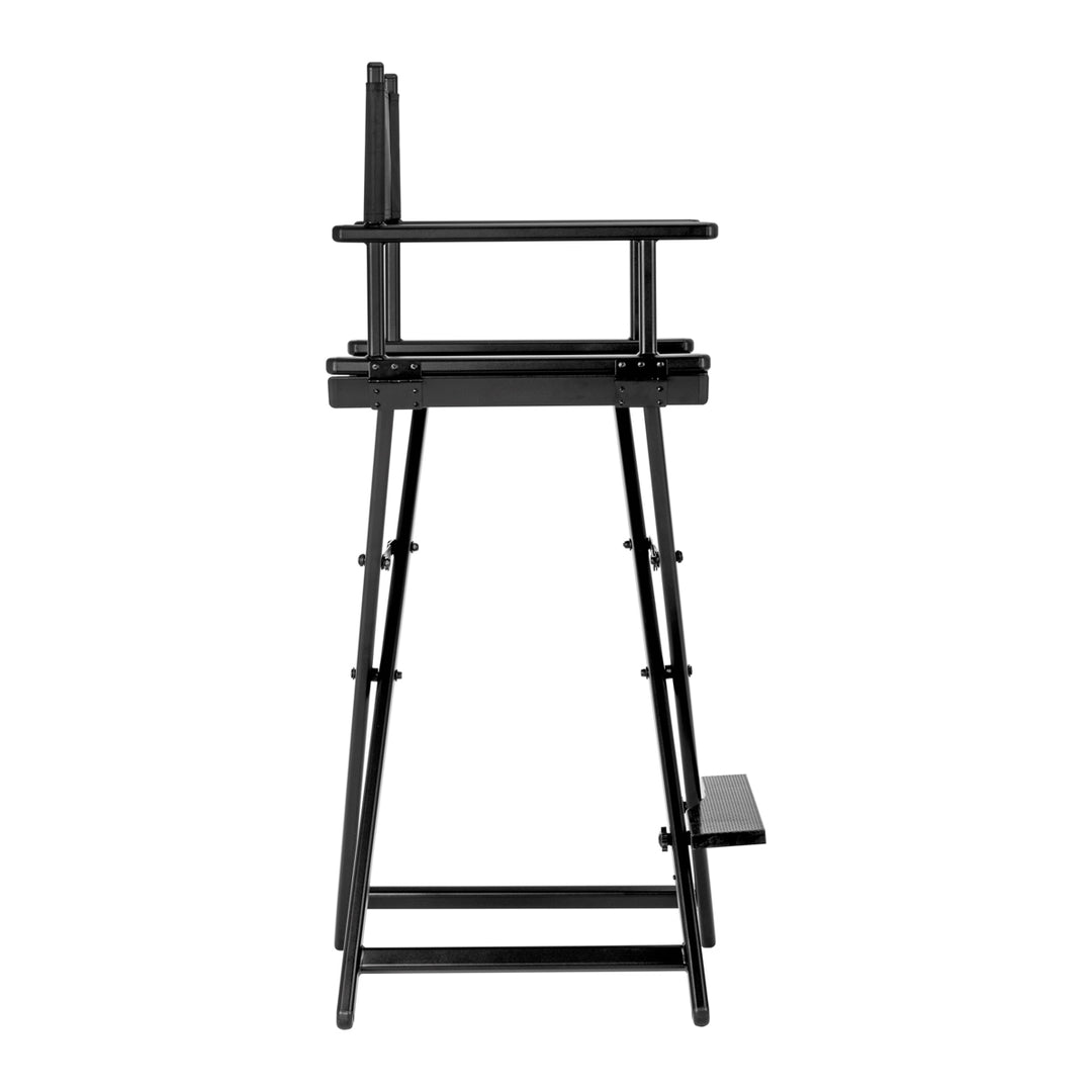 Schminkstuhl Klappbar Aluminium Gabbiano Schwarz - Bild 3