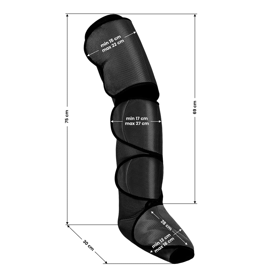Pressotherapie Gerät mit 2 Beinmanschetten - Bild 6