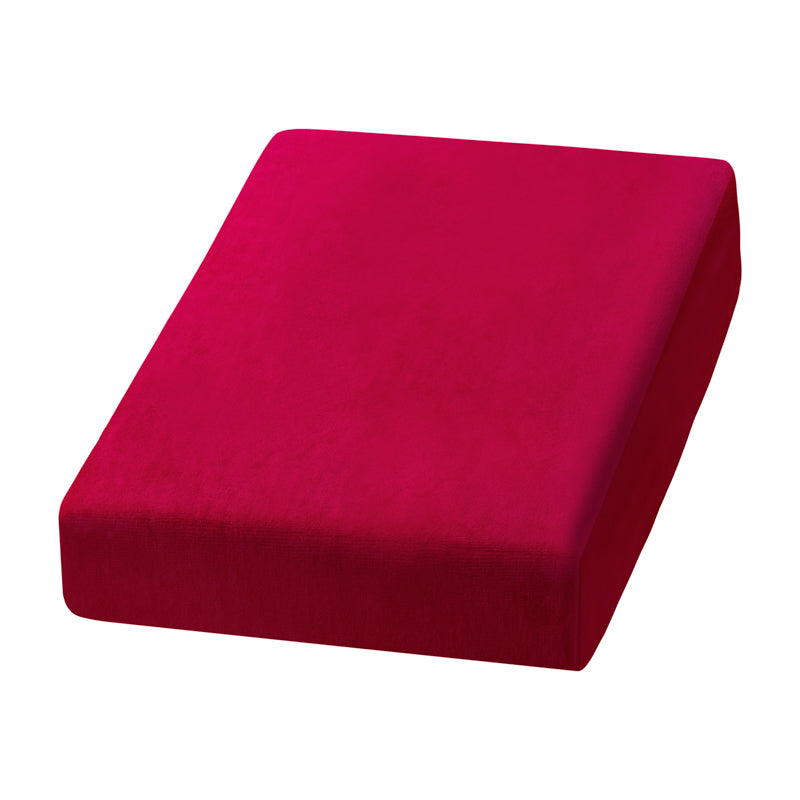 Stuhlhusse Samt Fuchsia 1