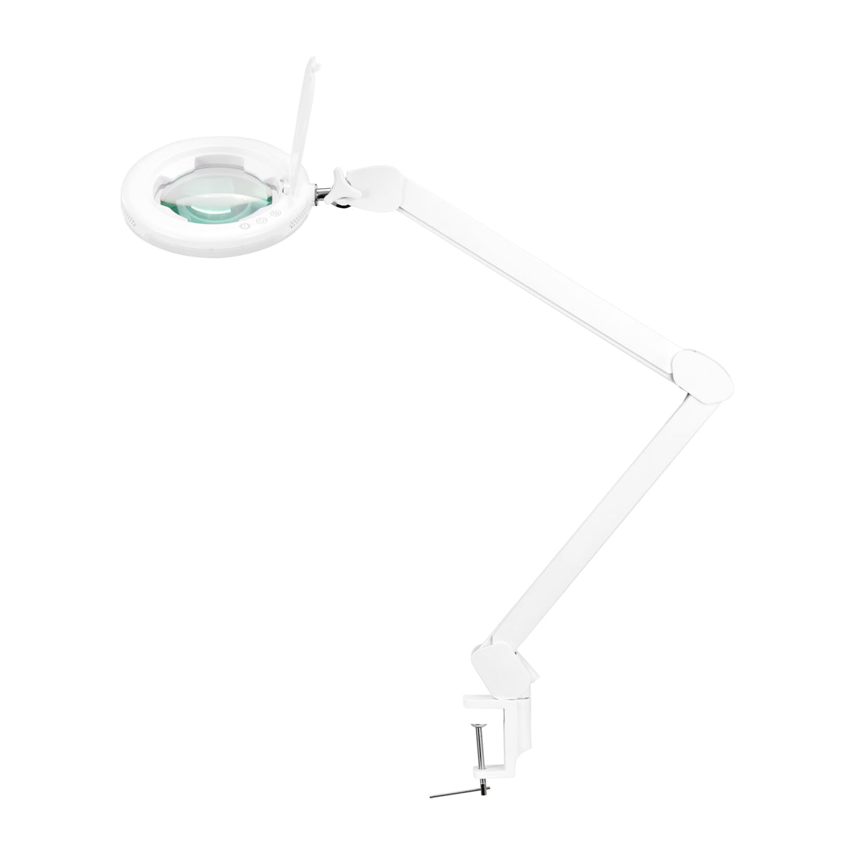 Lupenlampe LED SMD 5D mit Schraubklemme Glow 8021 Weiß