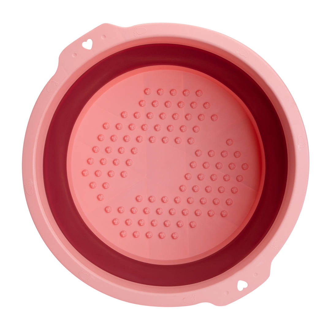 Pediküre Schüssel Faltbar Rosa - Bild 3