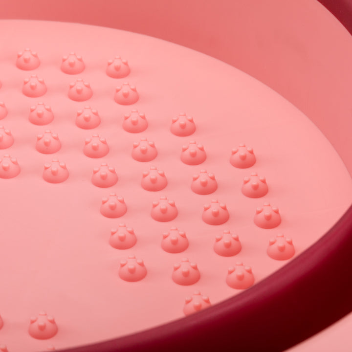 Pediküre Schüssel Faltbar Rosa - Bild 5