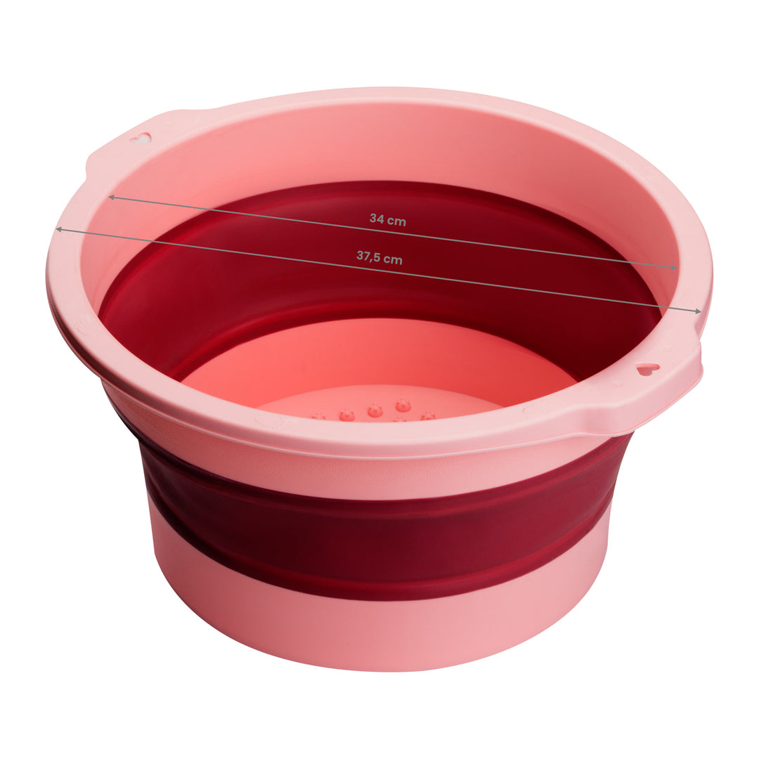 Pediküre Schüssel Faltbar Rosa - Bild 6