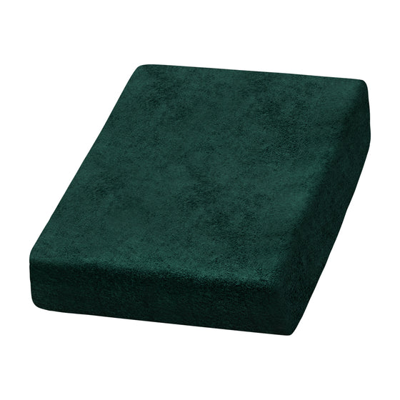 Bezug für Kosmetik- und Massageliege Terry 190 x 60 cm Flaschengrün