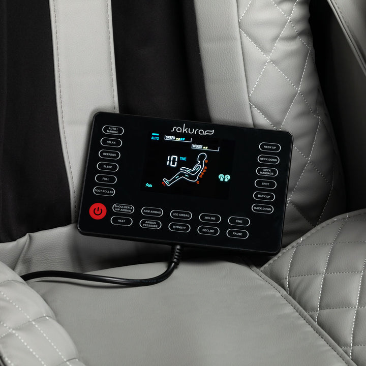 Massagesessel Elektrisch Sakura Standard 801 Grau - Bild 10