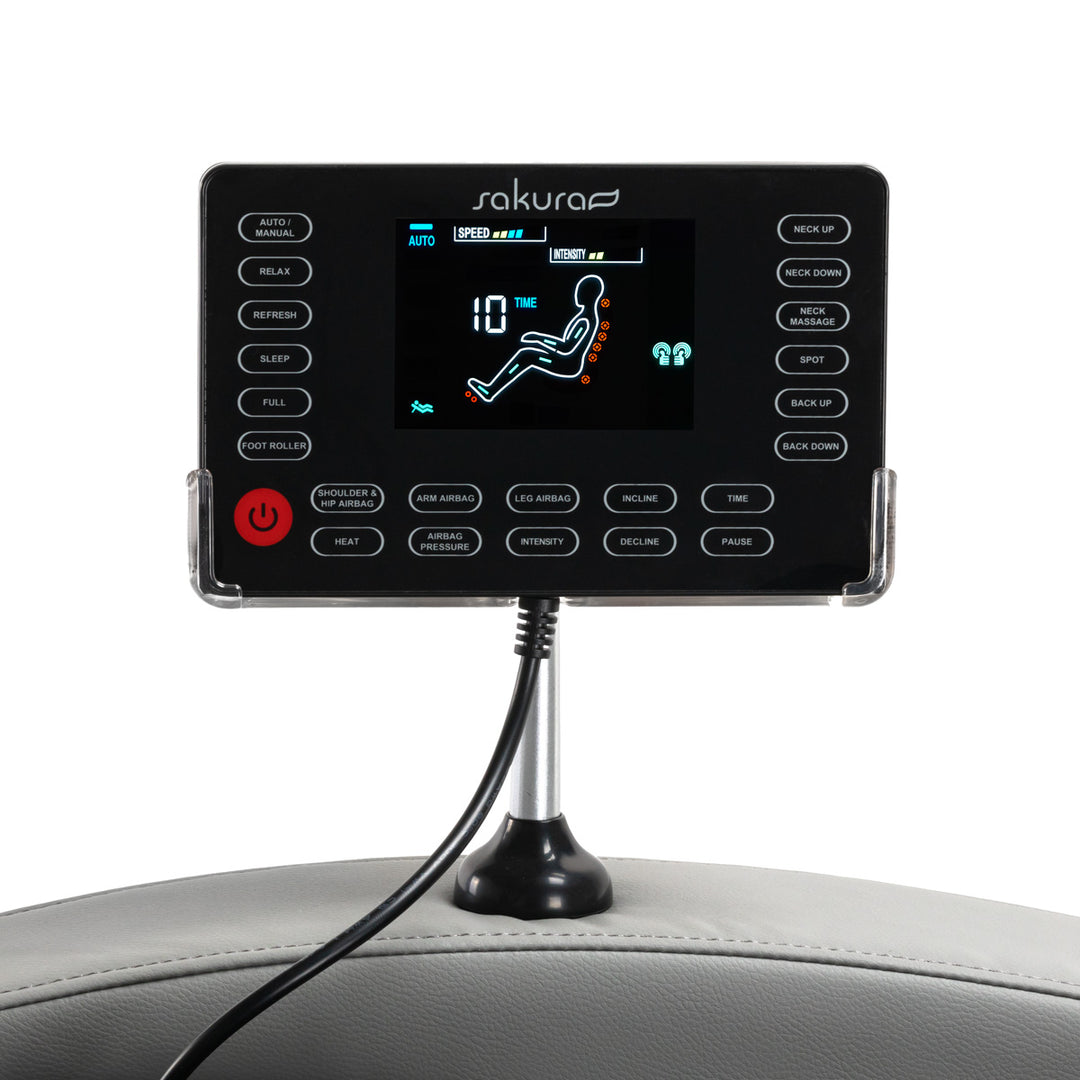 Massagesessel Elektrisch Sakura Standard 801 Grau - Bild 15